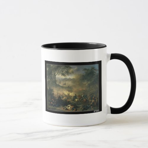 The Battle of Poltava in 1709 1717 Mug