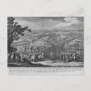 The Battle of Poltava Postcard