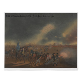 The Battle of Princeton Canvas