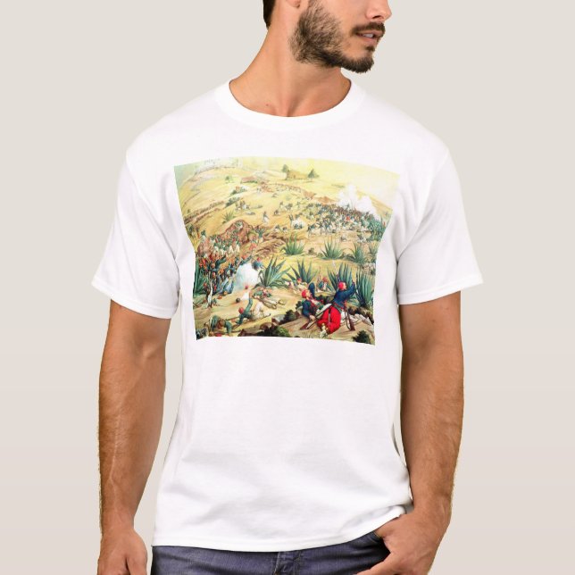 The Battle of Puebla, 5 May 1862 T-Shirt (Front)