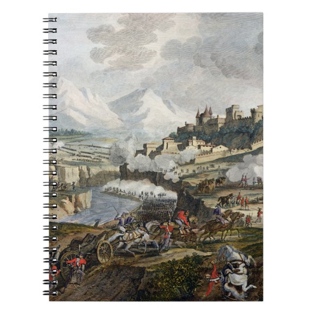The Battle of Roveredo, 18 Fructidor, Year 4 (Sept Notebook (Front)