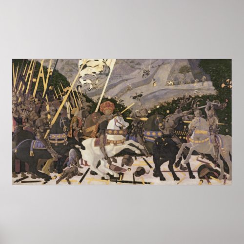 The Battle of San Romano c1438_40 Poster