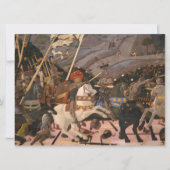 The Battle of San Romano (Medieval War Painting) (Front)