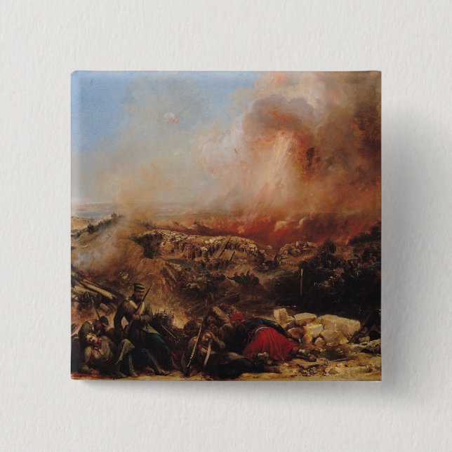 The Battle of Sebastopol Pinback Button (Front)