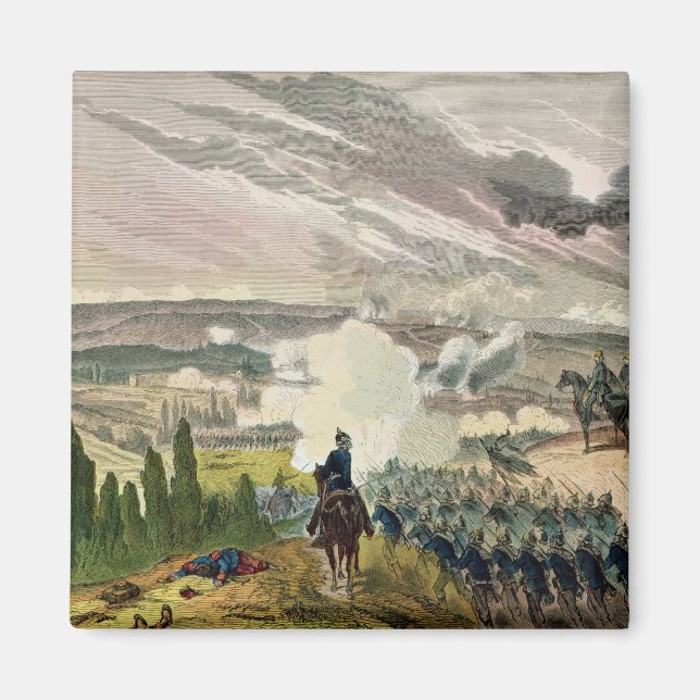 The Battle of Sedan, 1st September 1870 Magnet (Front)