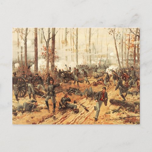 The Battle of Shiloh Postcard