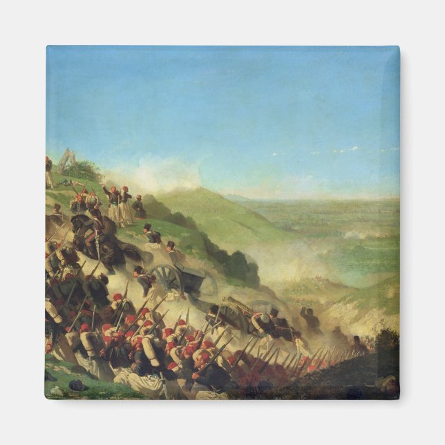 The Battle of Solferino, 24th June 1859 Magnet (Front)