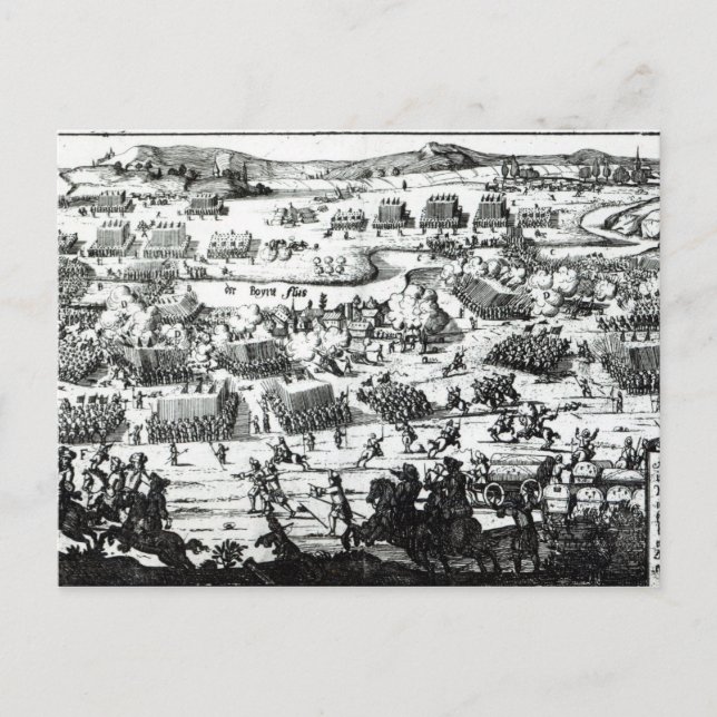 The Battle of the Boyne, c.1690 Postcard (Front)