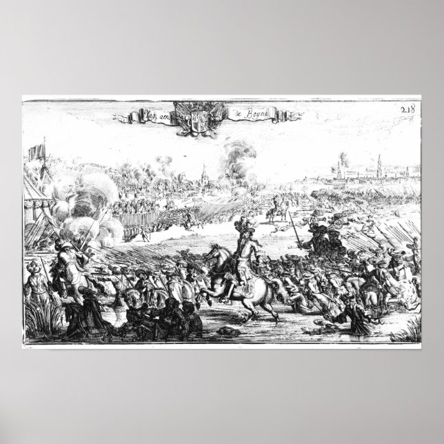 The Battle of the Boyne, July 1st 1690 Poster (Front)