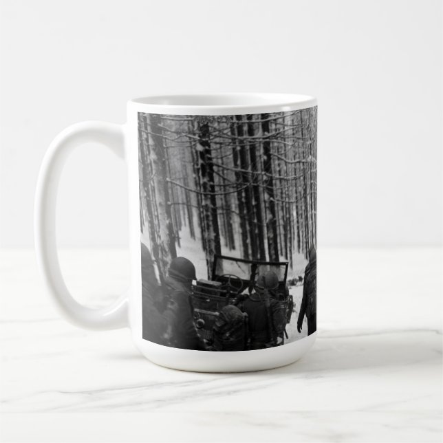 The Battle Of The Bulge Coffee Mug (Left)
