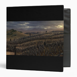 The Battle of the Pelennor Fields 3 Ring Binder
