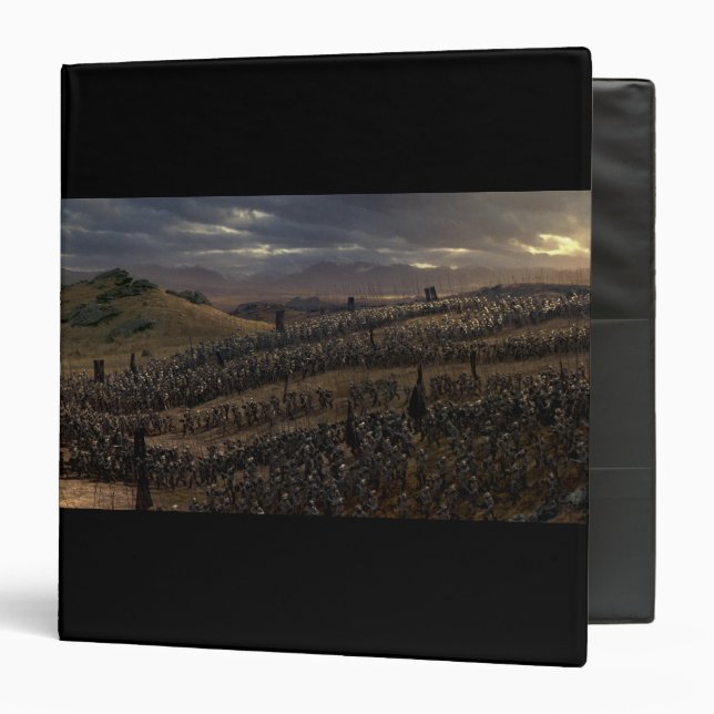 The Battle of the Pelennor Fields 3 Ring Binder (Front/Inside)