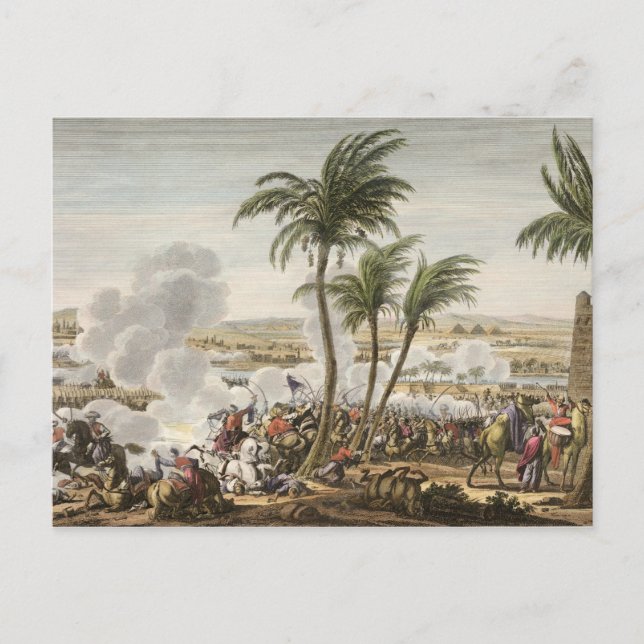 The Battle of the Pyramids, 3 Thermidor, Year 6 (2 Postcard (Front)