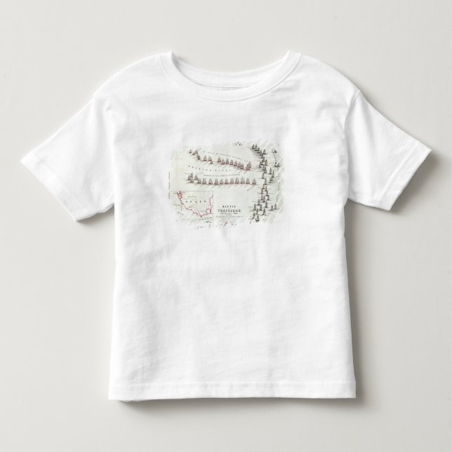 The Battle of Trafalgar, 21st October 1805, The Br Toddler T-shirt (Front)