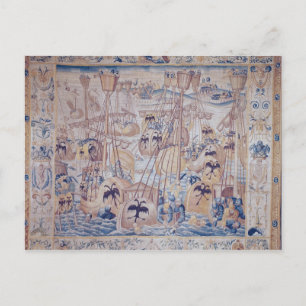 The Battle of Tunis or Lepanto Postcard