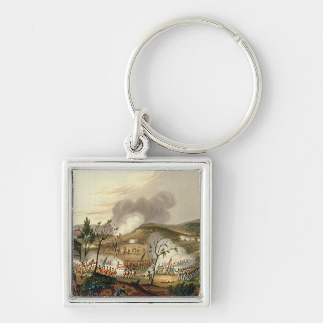 The Battle of Waterloo, 18 June 1815 Keychain (Front)