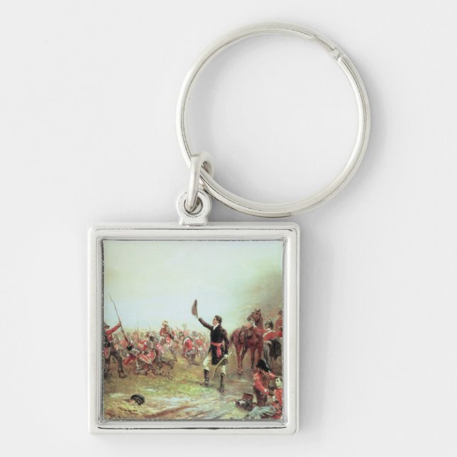 The Battle of Waterloo, 18th June 1815 2 Keychain (Front)