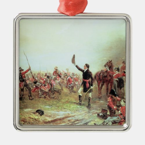 The Battle of Waterloo 18th June 1815 2 Metal Ornament