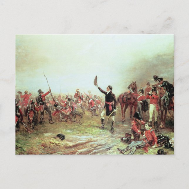 The Battle of Waterloo, 18th June 1815 2 Postcard (Front)