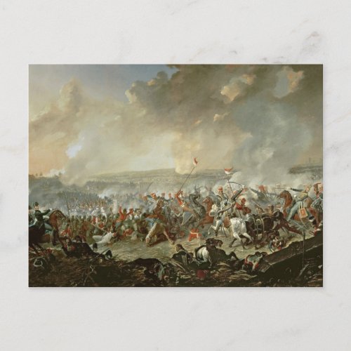 The Battle of Waterloo 18th June 1815 Postcard