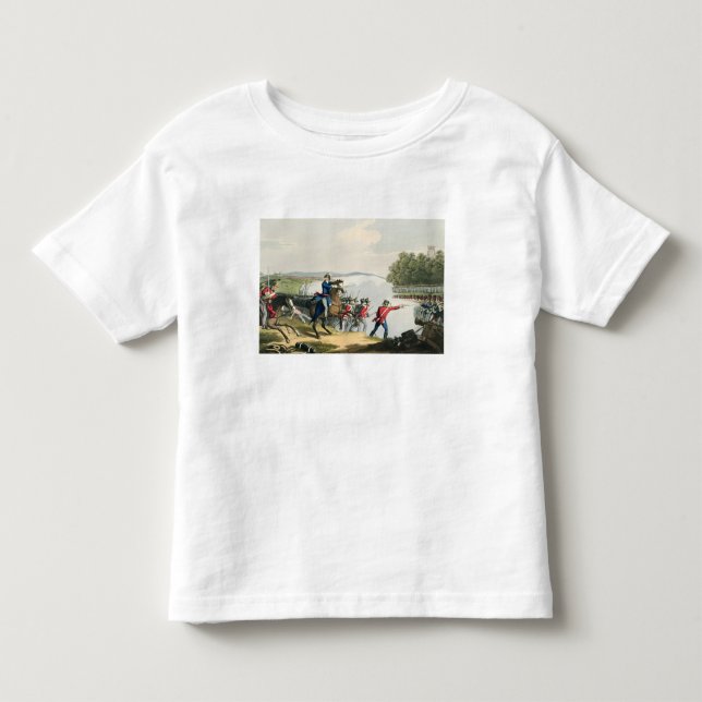 The Battle of Waterloo Decided by the Duke of Well Toddler T-shirt (Front)