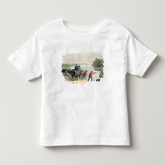 The Battle of Waterloo Decided by the Duke of Well Toddler T-shirt (Front)
