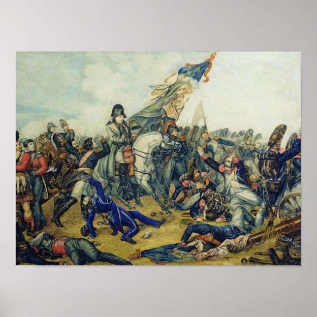 The Battle of Waterloo in 1815, 1831 Poster (Front)