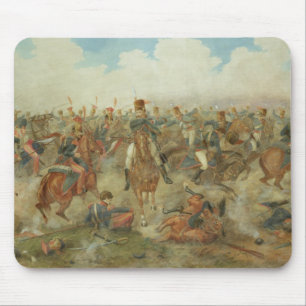 The Battle of Waterloo, June 18th 1815 (w/c on pap Mouse Pad