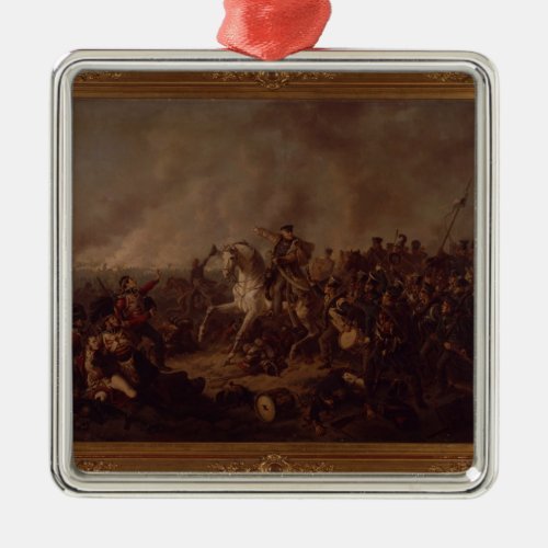 The Battle of Waterloo Metal Ornament