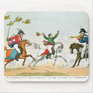The Battle of Waterloo Mouse Pad