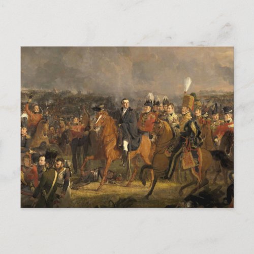 The Battle of Waterloo Postcard