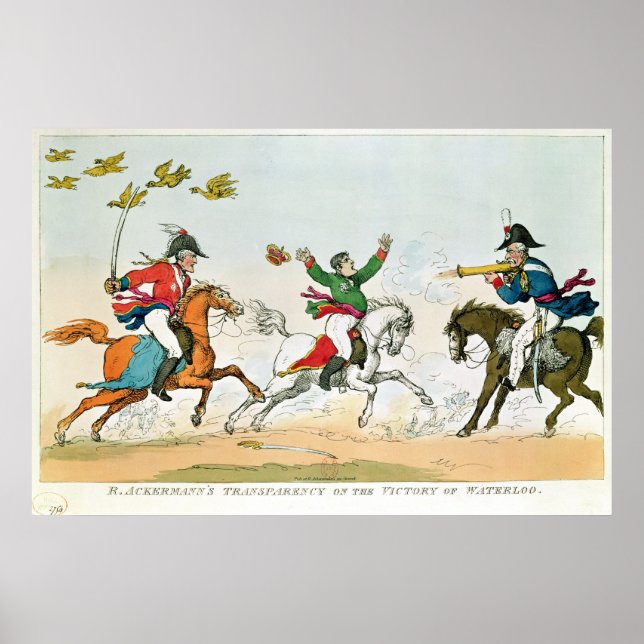 The Battle of Waterloo Poster (Front)