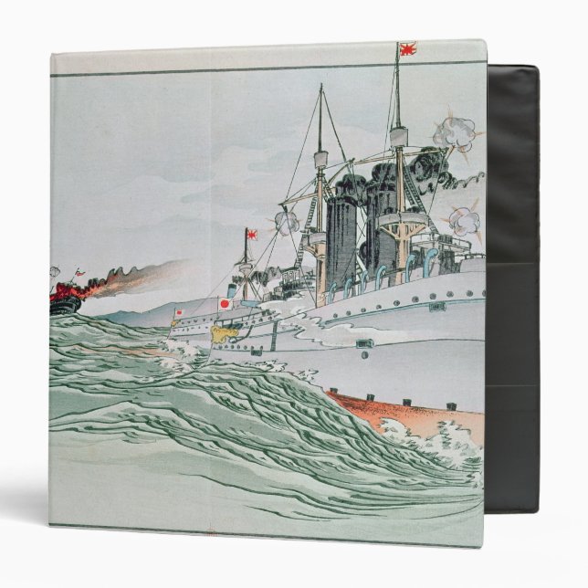 The Battle of Yalu, 17th September 1894 Binder (Front/Inside)