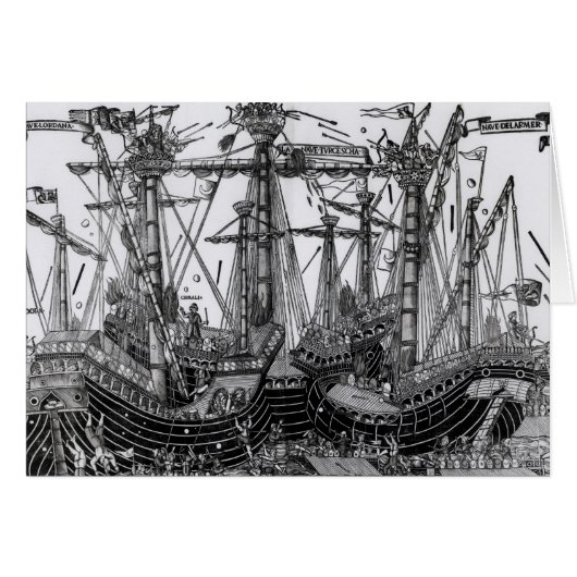 The Battle of Zonchio in 1499 (Front Horizontal)