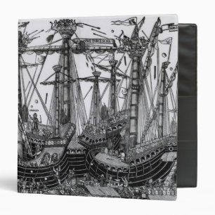 The Battle of Zonchio in 1499 Binder
