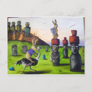 The_Battle_over_Easter_Island[1] Postcard
