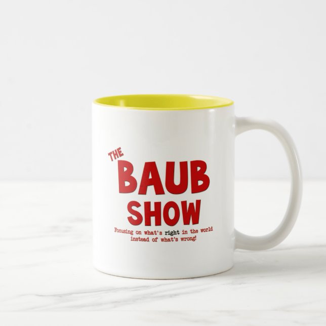 The Baub Show 15 oz Coffee Mug (Right)