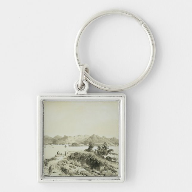 The Bay and Island of Hong Kong, plate 4 from 'Ske Keychain (Front)