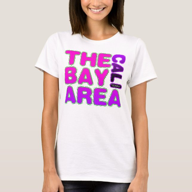 The Bay Area Halftoned T-Shirt (Front)
