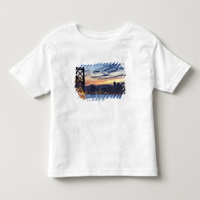 The Bay Bridge from Treasure Island Toddler T-shirt (Front)