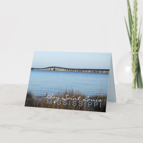 The Bay Bridge Greeting Card