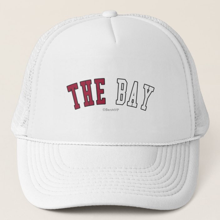 The Bay in California State Flag Colors Hat
