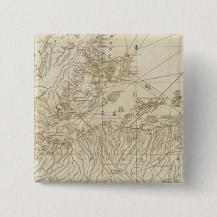 The Bay of Honduras Pinback Button