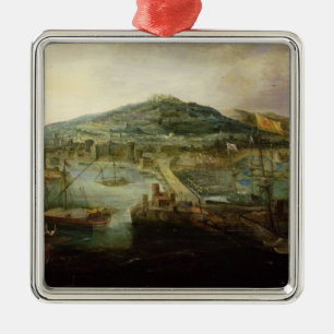 The Bay of Naples Metal Ornament