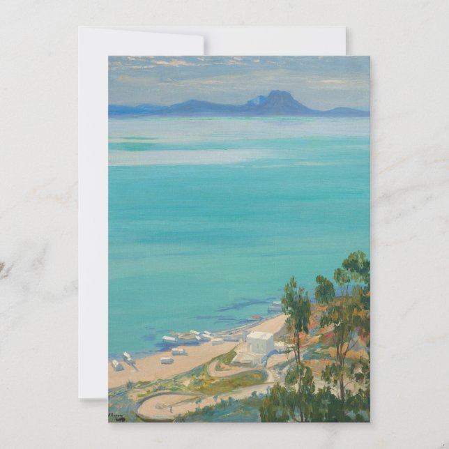 The Bay of Tunis, Morning | Sir John Lavery (Front)