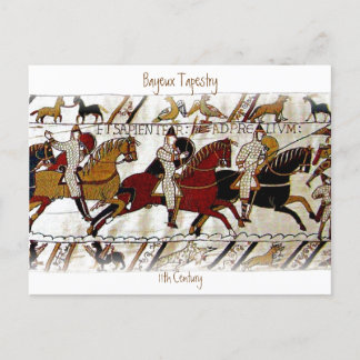 The Bayeux Tapestry a4 Postcard