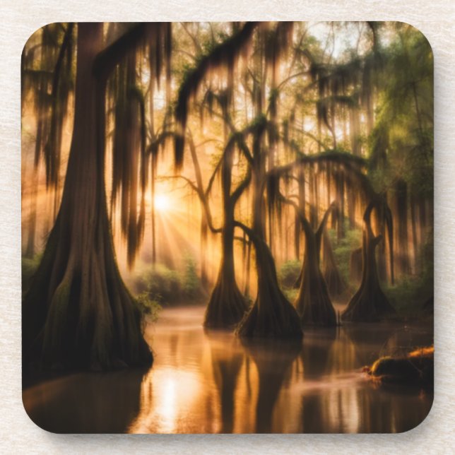 The Bayou Beverage Coaster (Front)