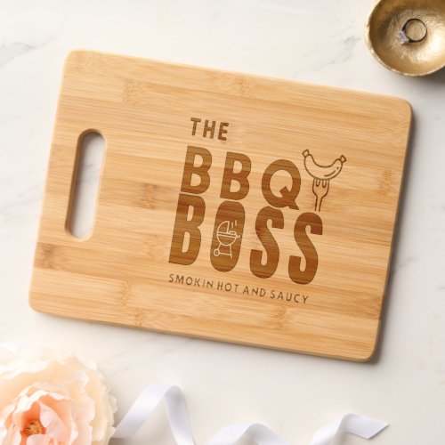 The BBQ Boss Fathers Day Cutting Board