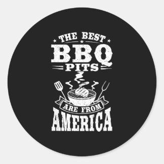 The bbq pits are from america grill cookout classic round sticker