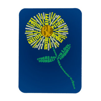 The Be-Attitudes Magnet (yellow)